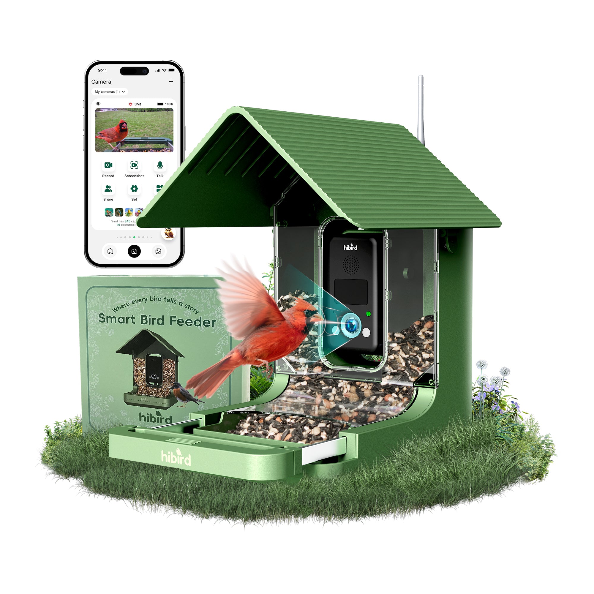 Hibird Smart Bird Feeder with Camera